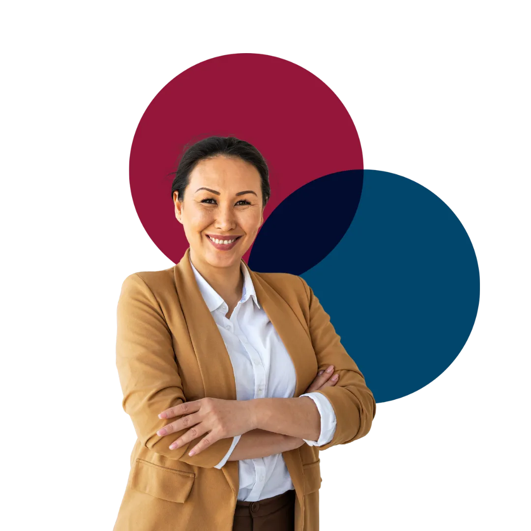 Property management professional reviewing tenant screening options.