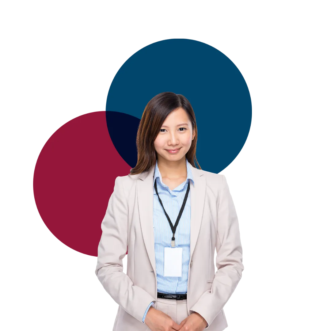 Security professional with two-way radio representing ongoing workforce monitoring