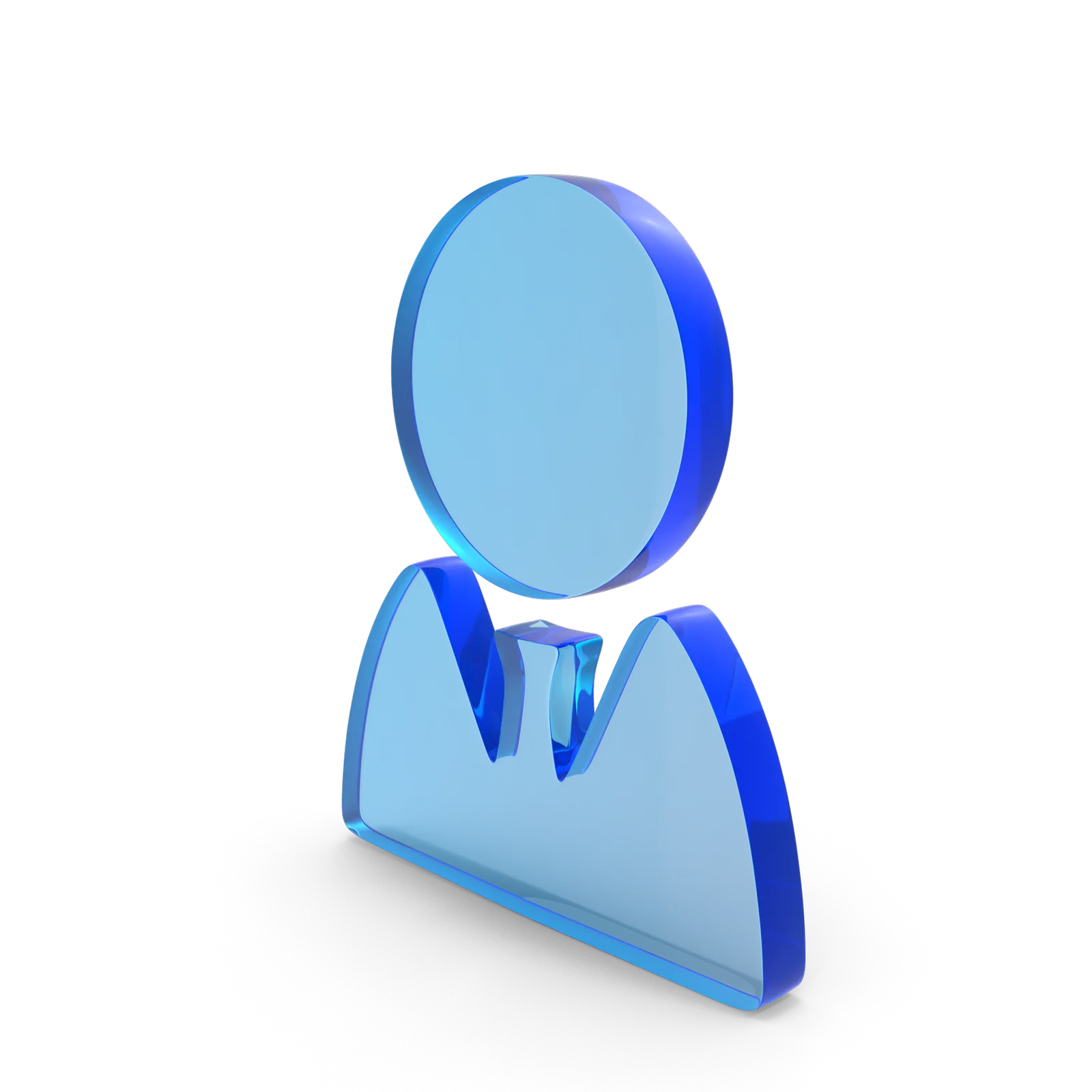 Glassmorphic user icon representing the people behind every confident rental decision.