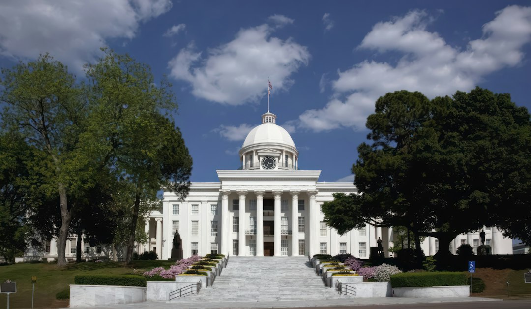 Alabama State Capitol building in Montgomery