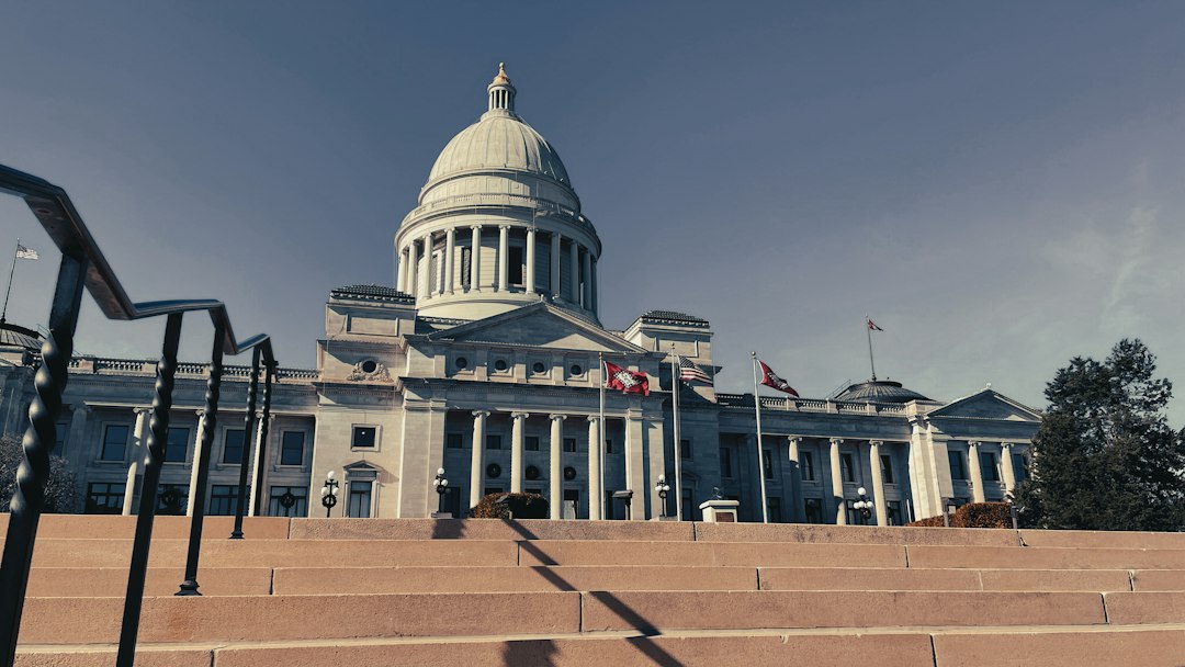 Arkansas State Capitol building in Little Rock