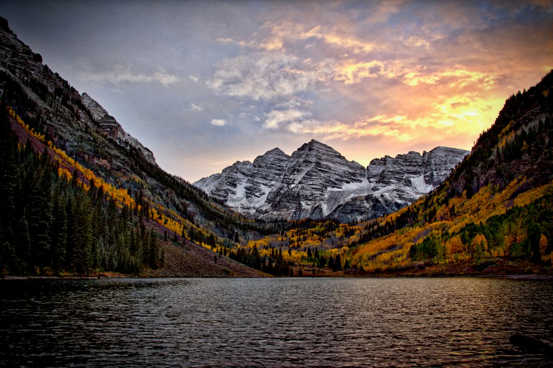 Rocky Mountain landscape in Colorado