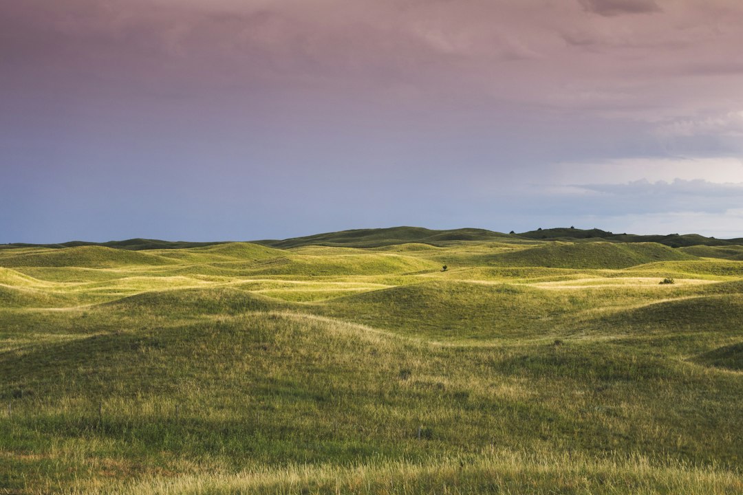 Open plains landscape in Nebraska