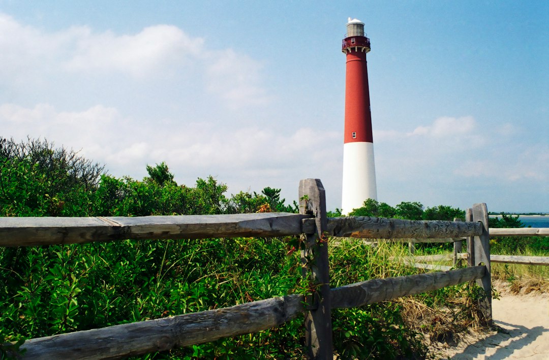 Atlantic coastline in New Jersey